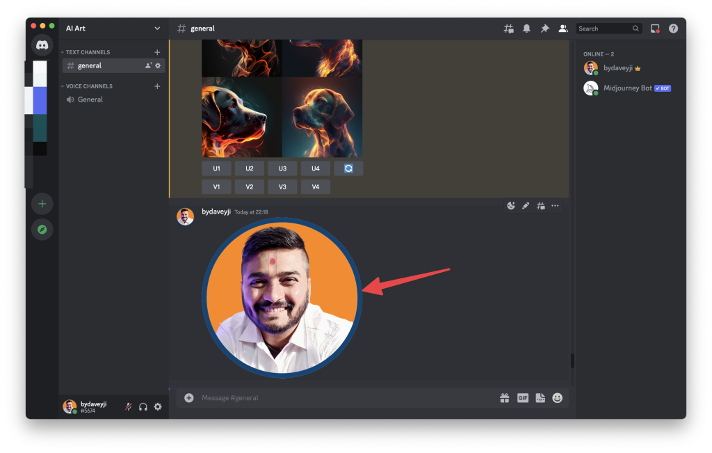 Shubham Davey from Techbydavey shows how to animate your own pictures using Midjourney AI