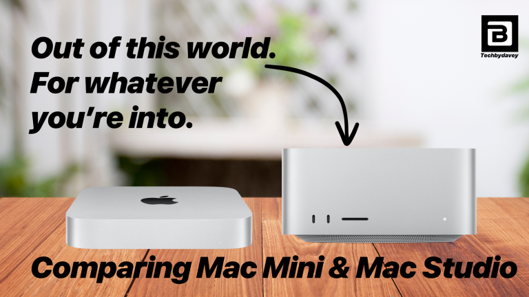 Techbydavey compares mac mini and mac studio for creators, gamers and developers