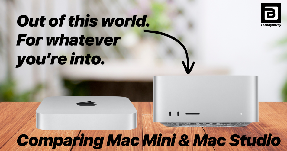 Techbydavey compares mac mini and mac studio for creators, gamers and developers